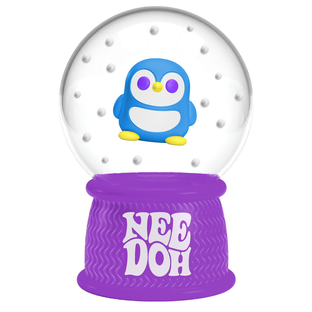 NEEDOH SQUISH N FLOW SNOW GLOBE - JOEP