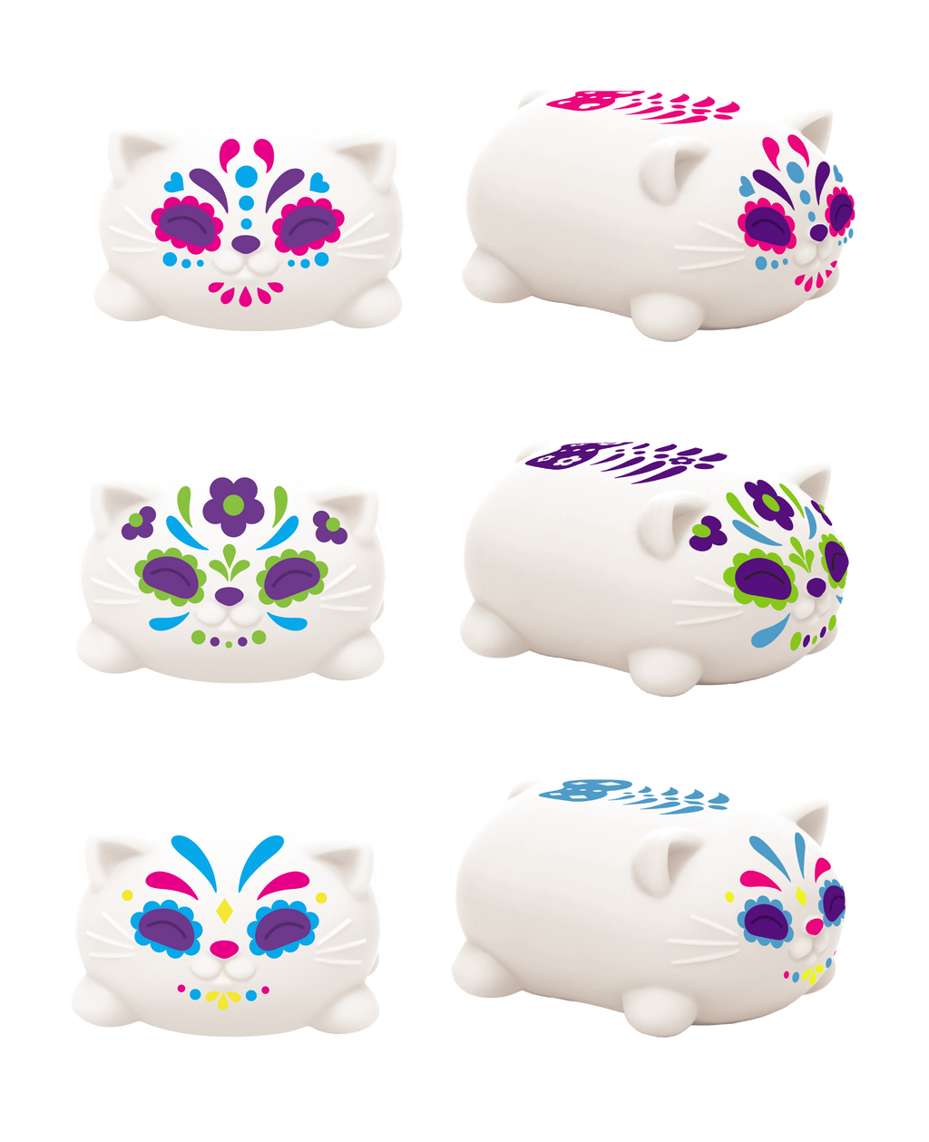 NEEDOH SUGAR SKULL CATS - 5SJI